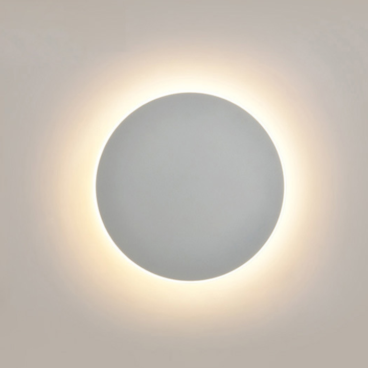 Lunaro – Lampa ścienna LED z podświetleniem Eclipse
