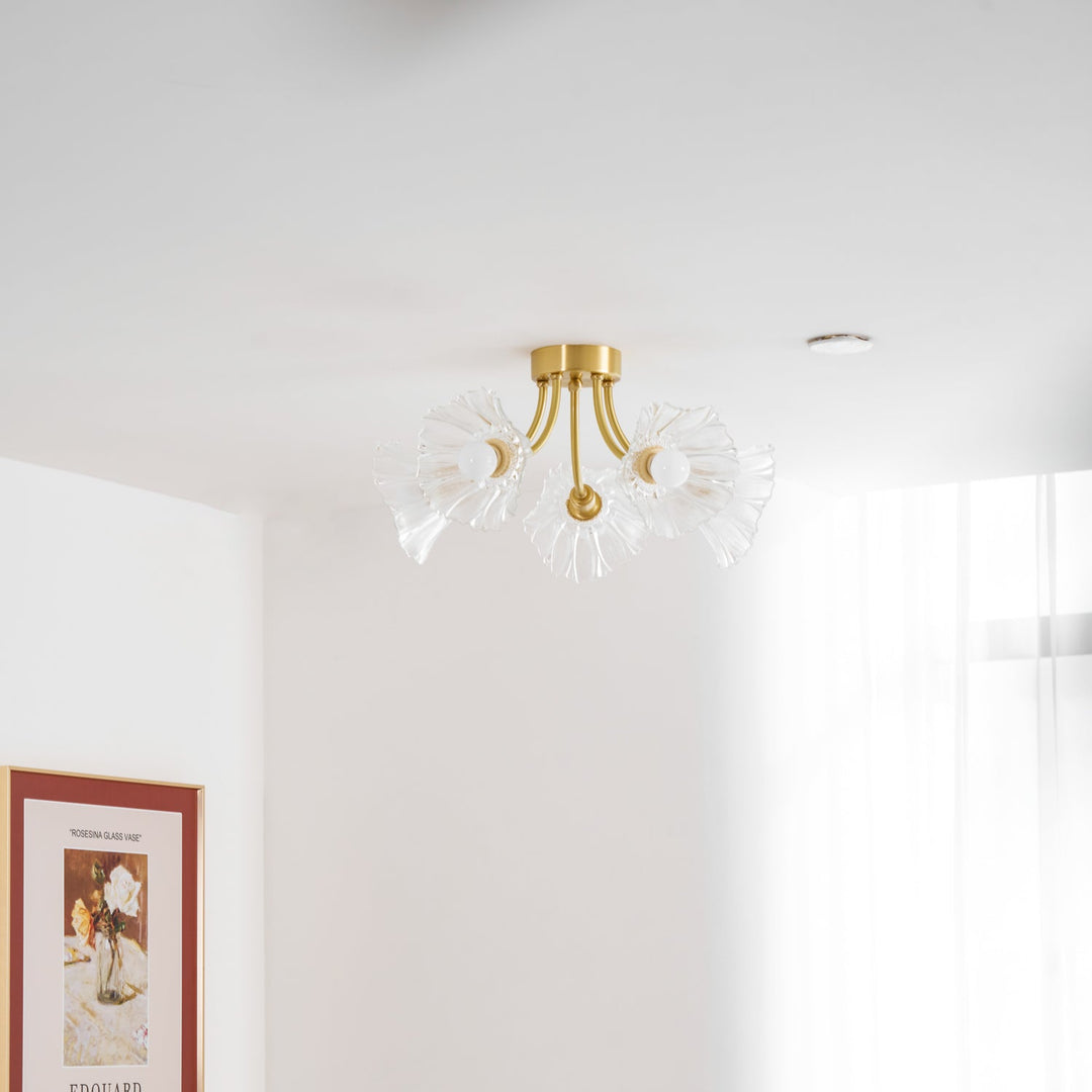 Lampa sufitowa z szkła Kalin