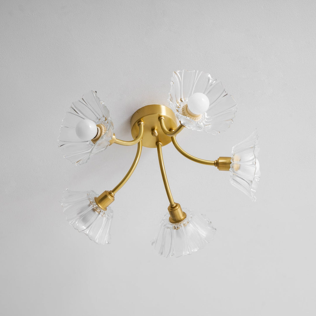Lampa sufitowa z szkła Kalin