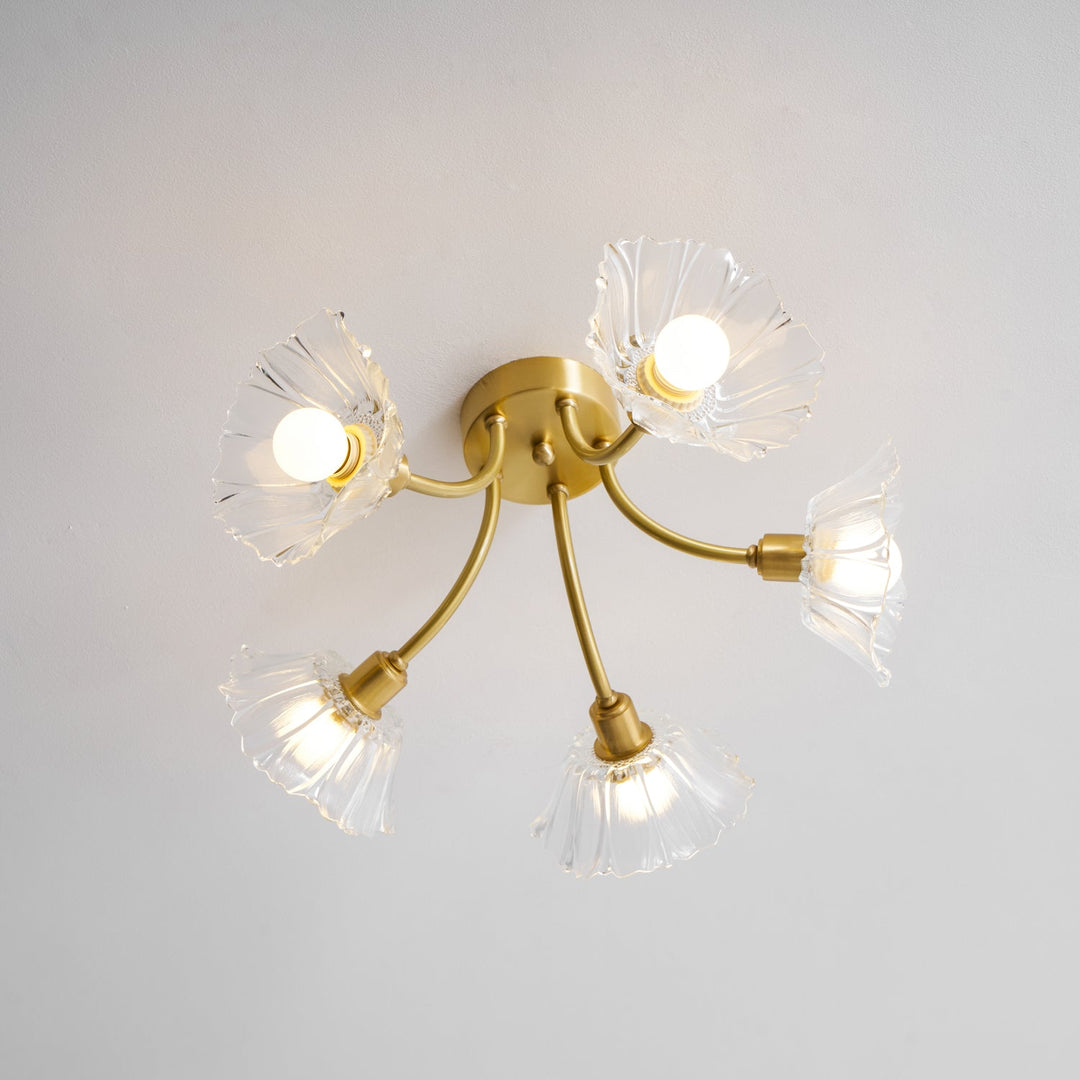 Lampa sufitowa z szkła Kalin