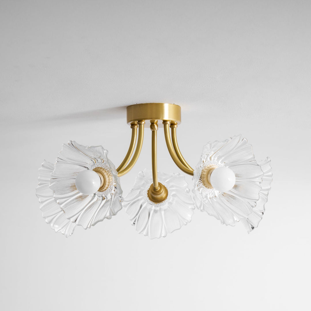 Lampa sufitowa z szkła Kalin