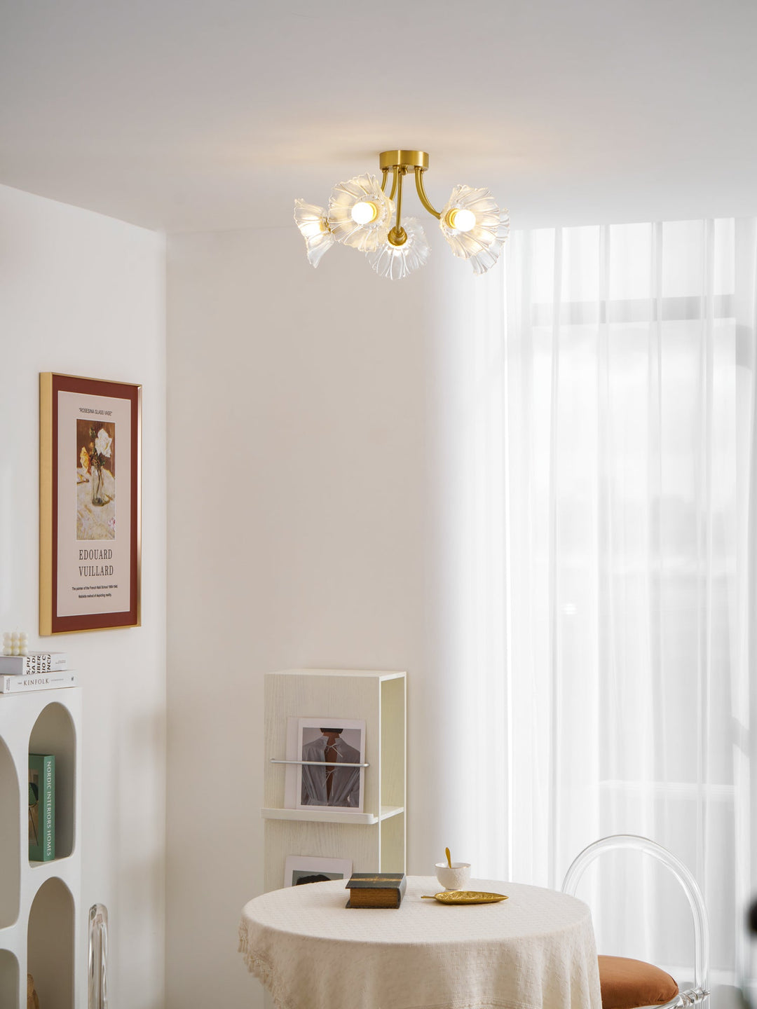 Lampa sufitowa z szkła Kalin
