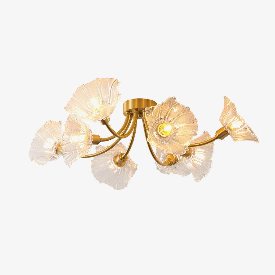 Lampa sufitowa z szkła Kalin