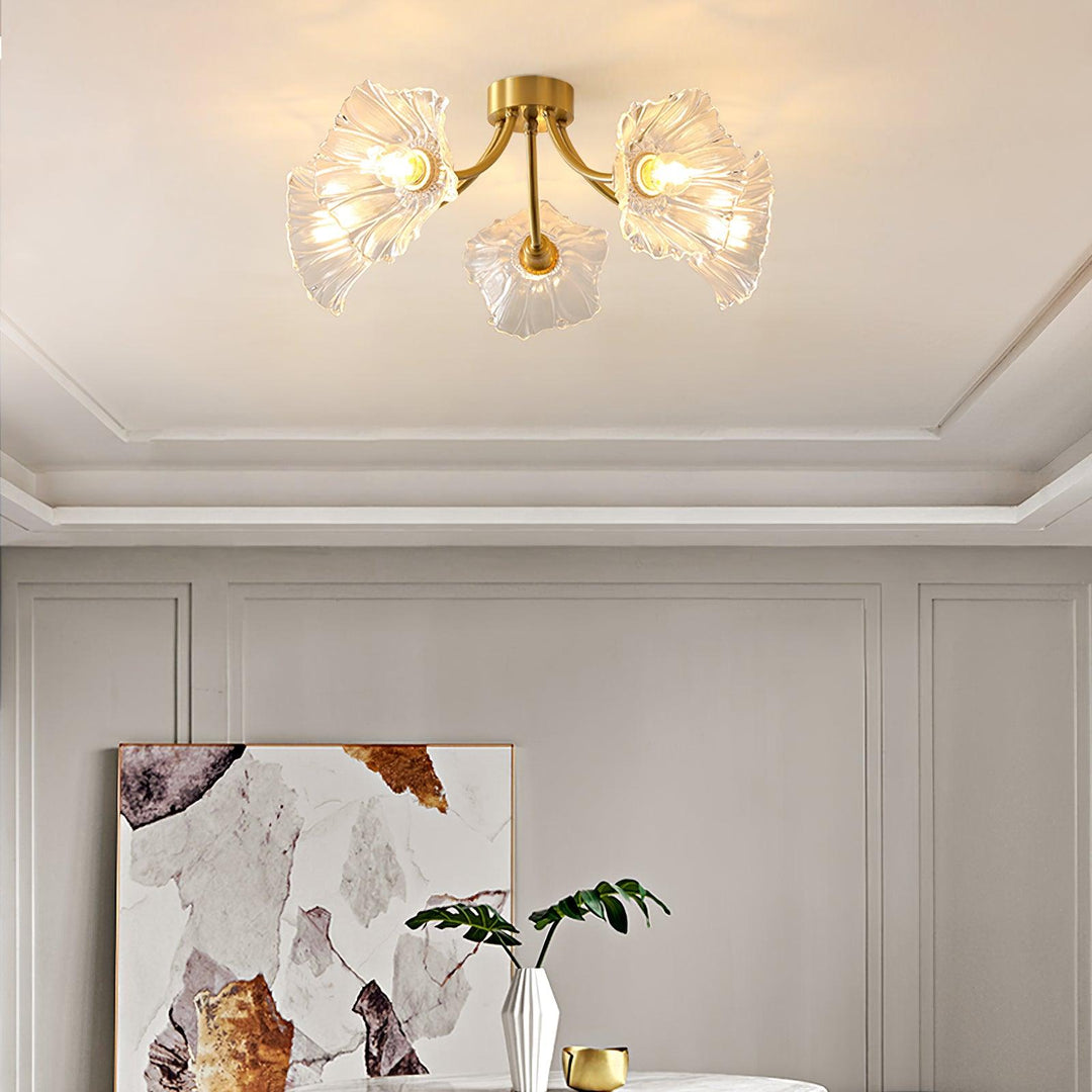 Lampa sufitowa z szkła Kalin