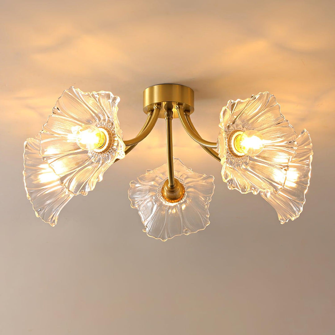 Lampa sufitowa z szkła Kalin