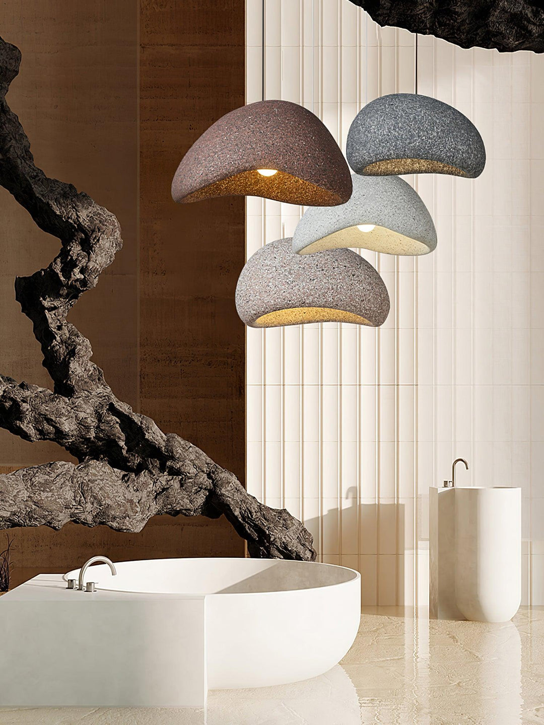 Lampa wisząca Tsukiyo Wabi-Sabi Cloud