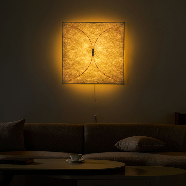 Lampa Ścienna z Papieru w Kształcie Latawca