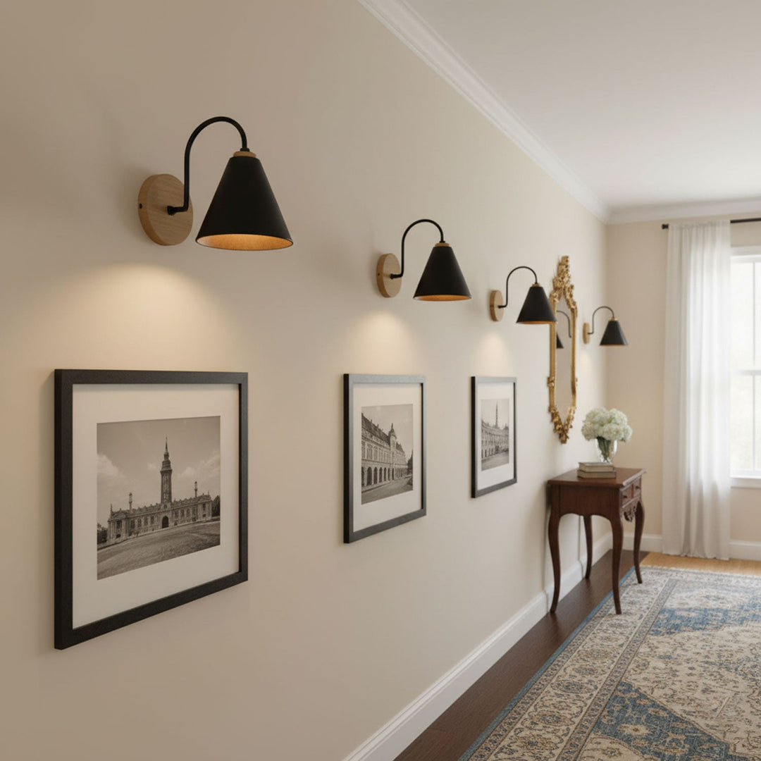 Lampa ścienna Kona w stylu skandynawskim