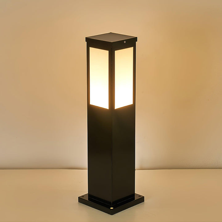 Zewnętrzna solarna lampa słupkowa Kuzco