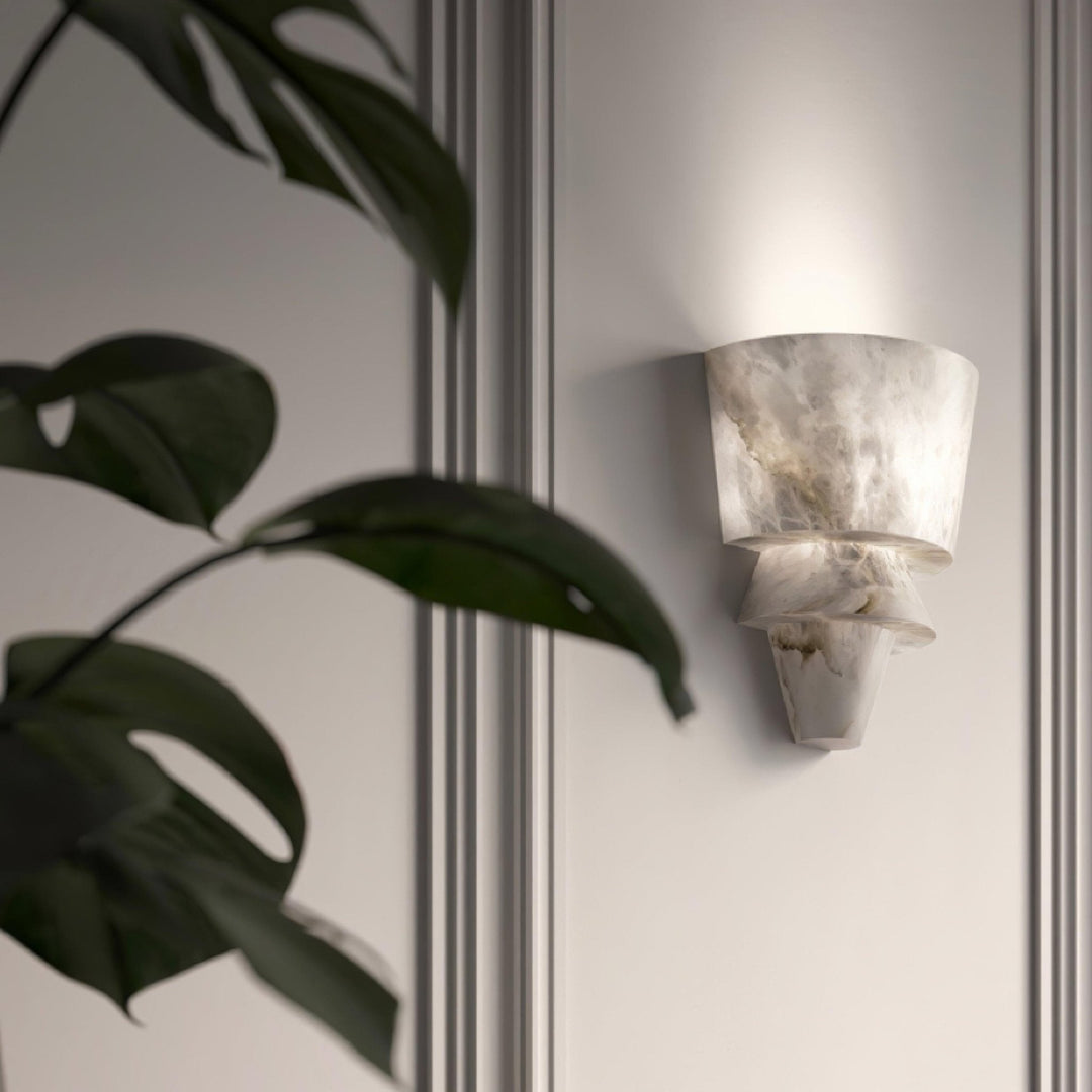 Lampa ścienna Laboratorium Alabaster