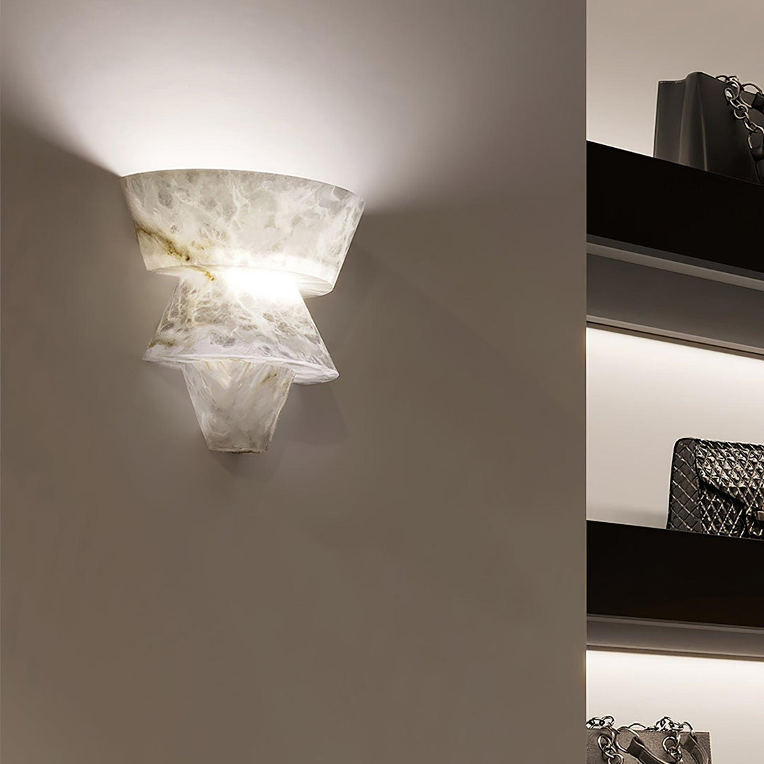 Lampa ścienna Laboratorium Alabaster
