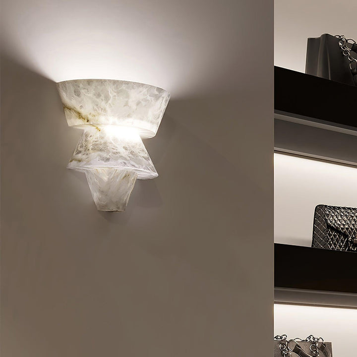 Lampa ścienna Laboratorium Alabaster