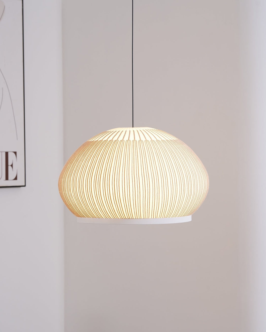 Lampa Wisząca Dzianinowa