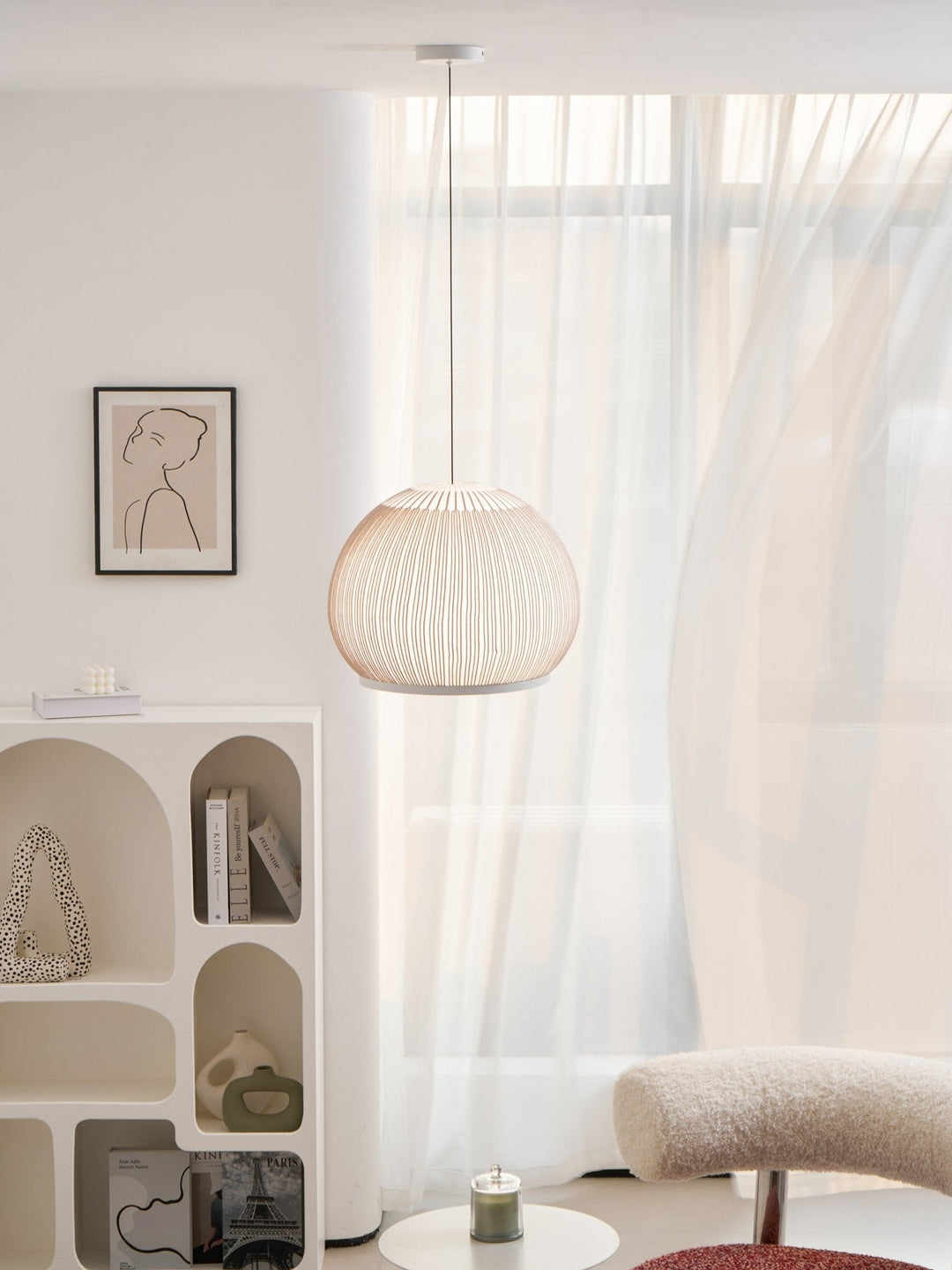 Lampa Wisząca Dzianinowa