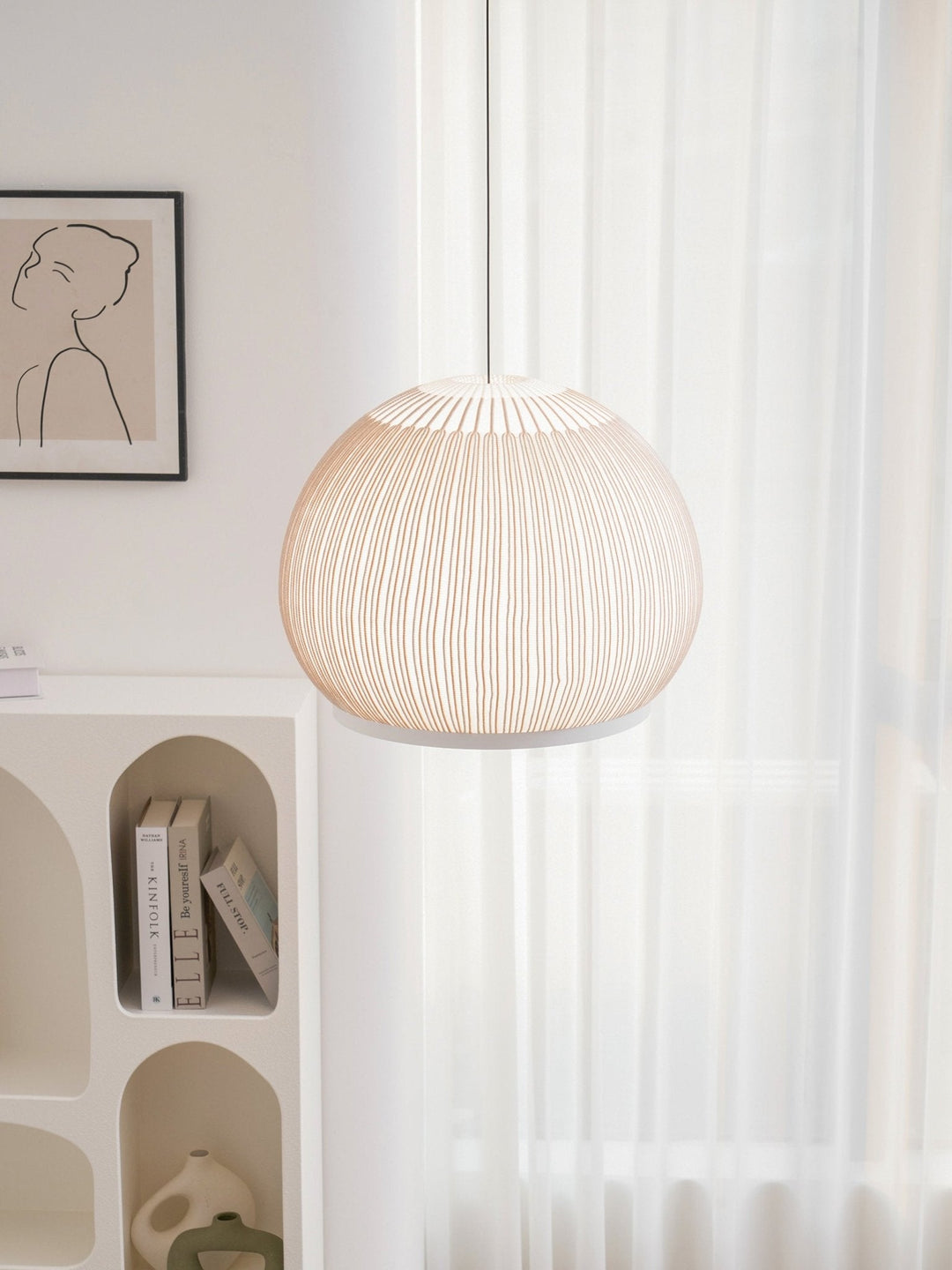 Lampa Wisząca Dzianinowa