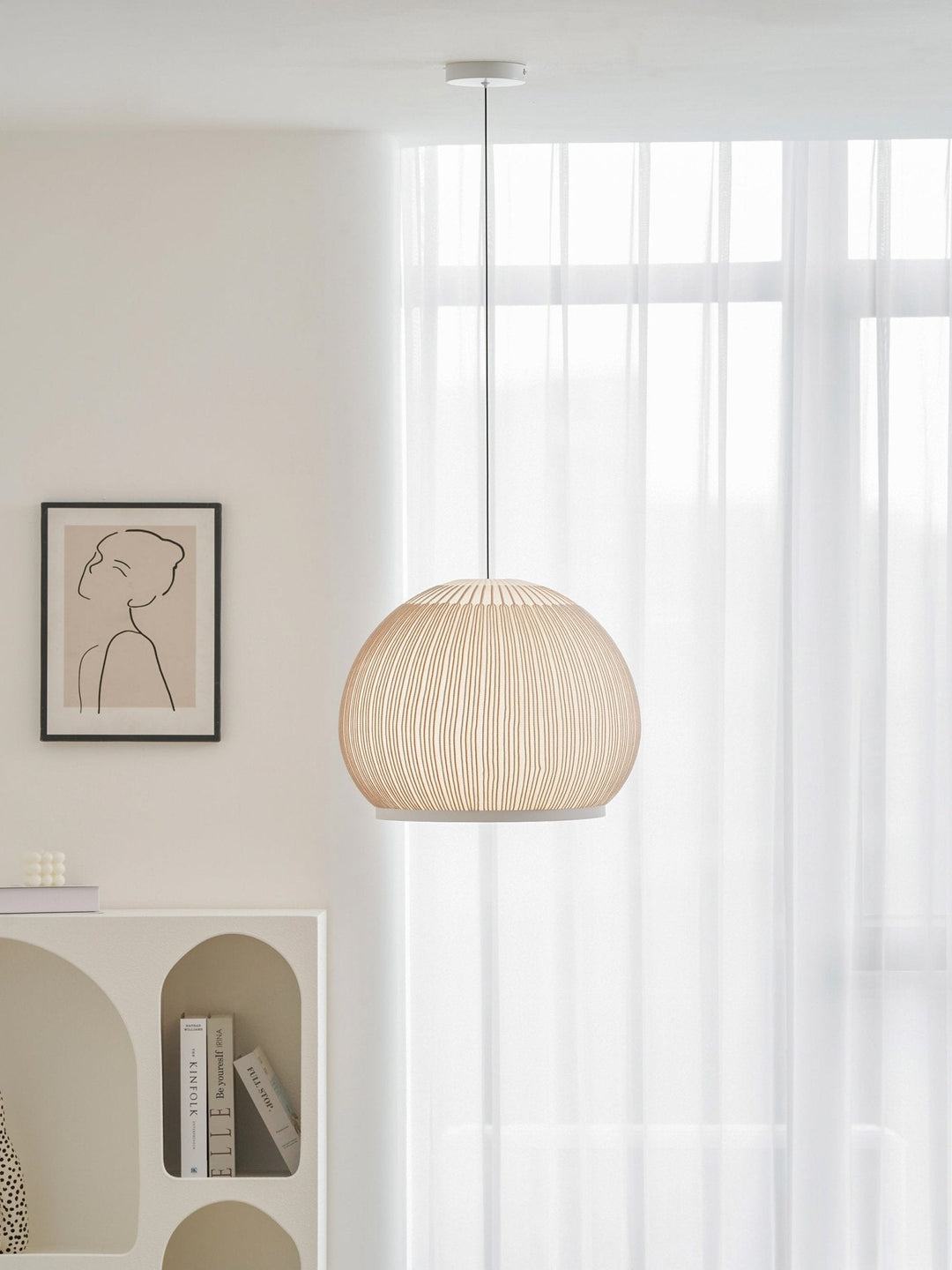 Lampa Wisząca Dzianinowa