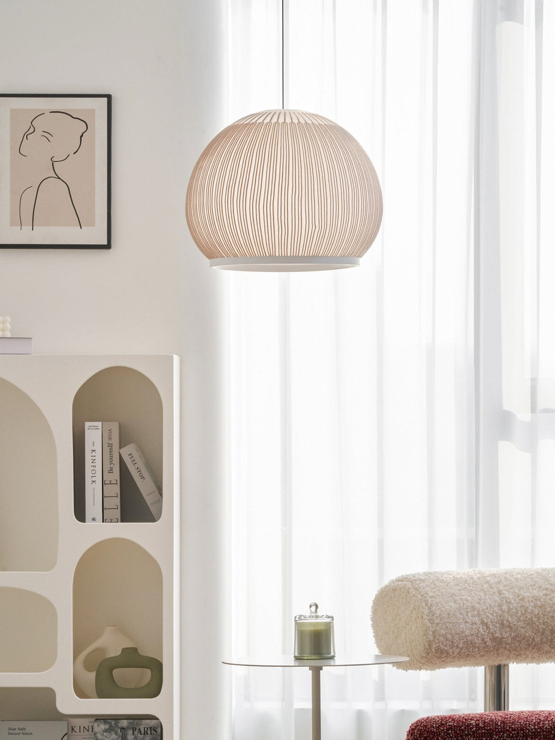 Lampa Wisząca Dzianinowa