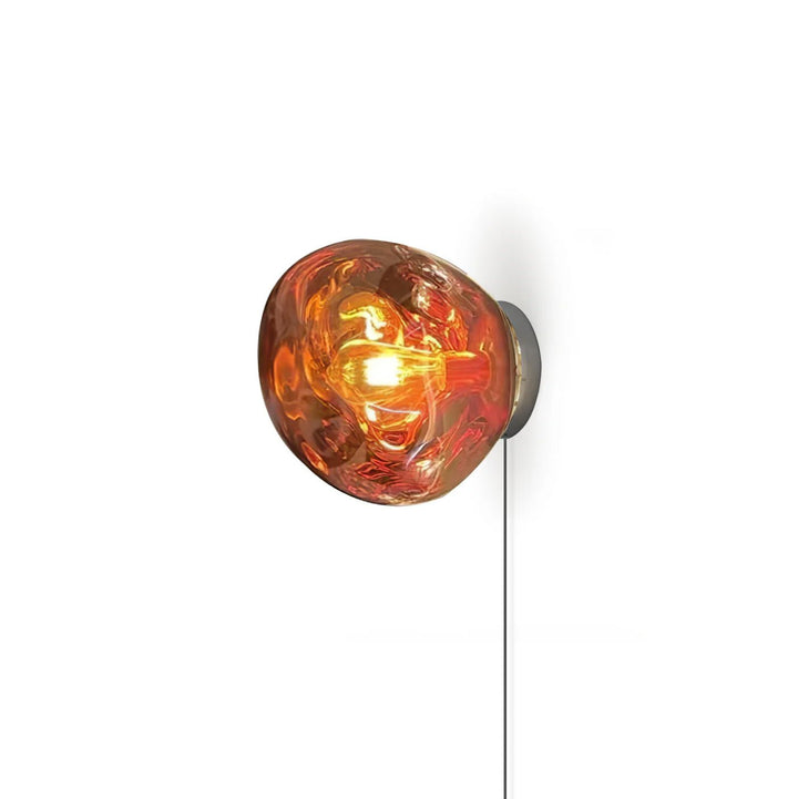 Lampa Ścienna Lava z wtyczką