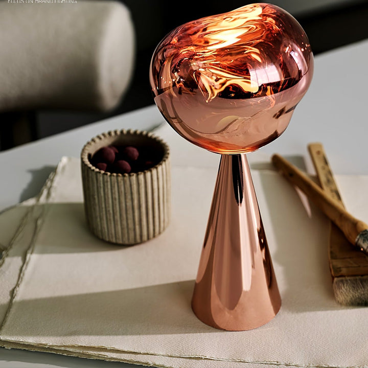 Lampa stołowa Lava na akumulator
