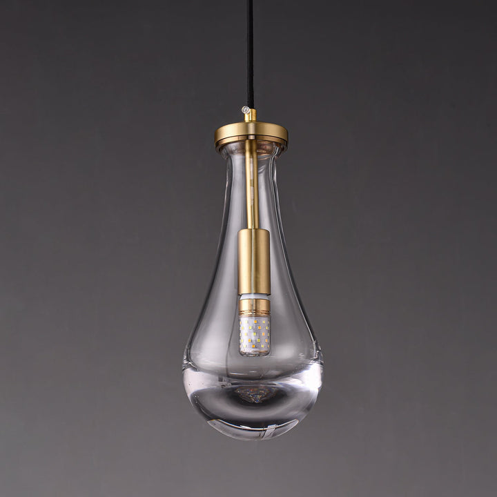 Lampa Wisząca Leontine ze Szkła