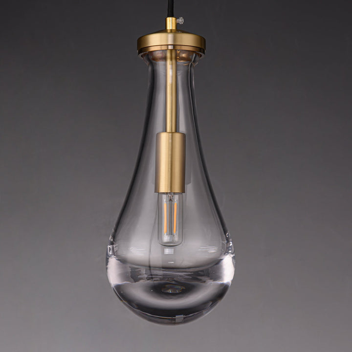 Lampa Wisząca Leontine ze Szkła