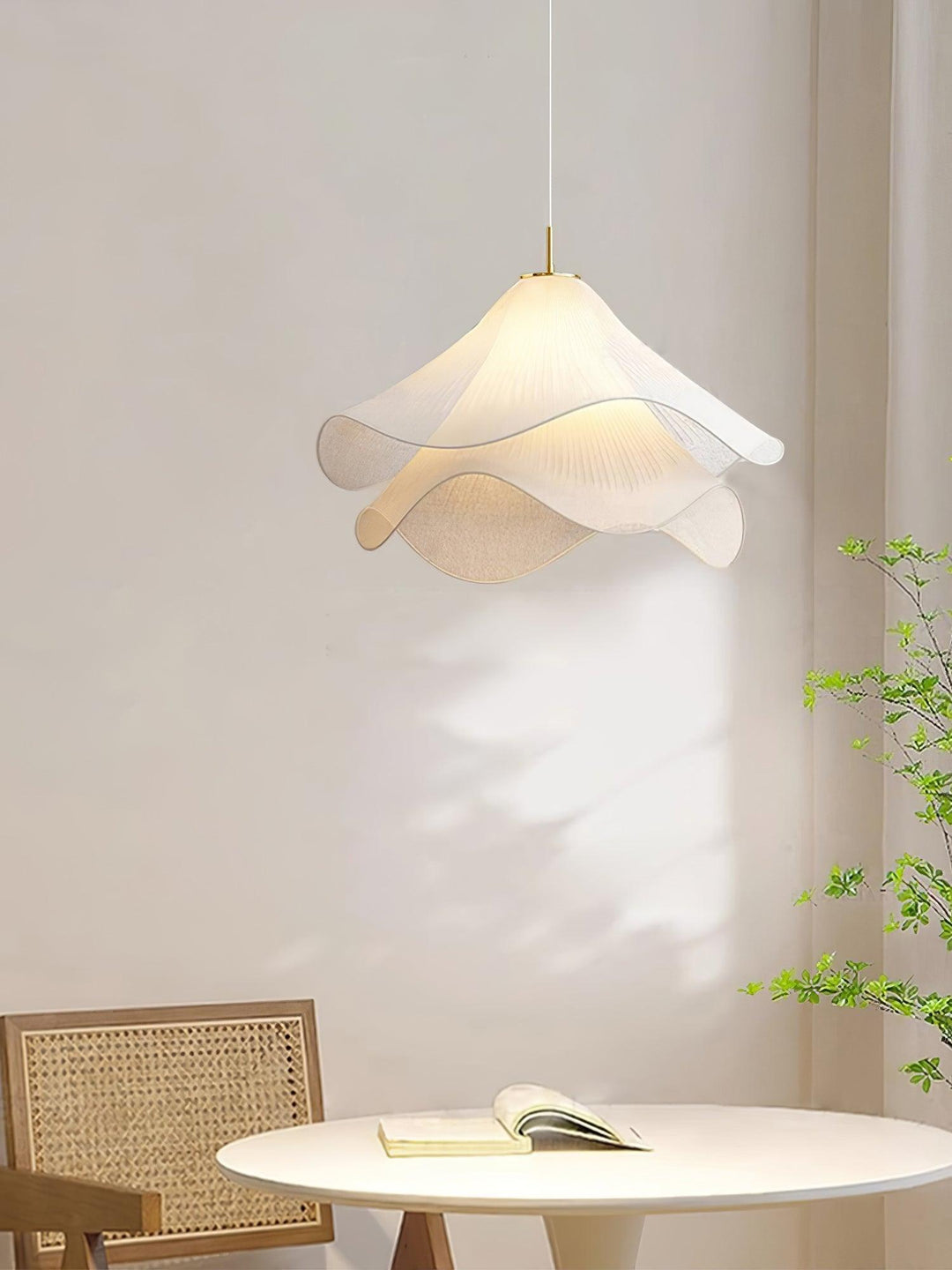 Eteryczny Kwiat Lampa Wisząca z Wtyczką