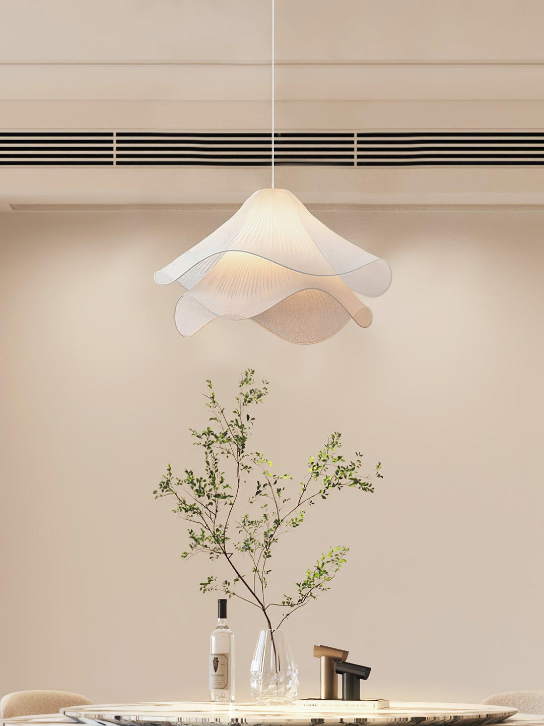 Eteryczny Kwiat Lampa Wisząca z Wtyczką