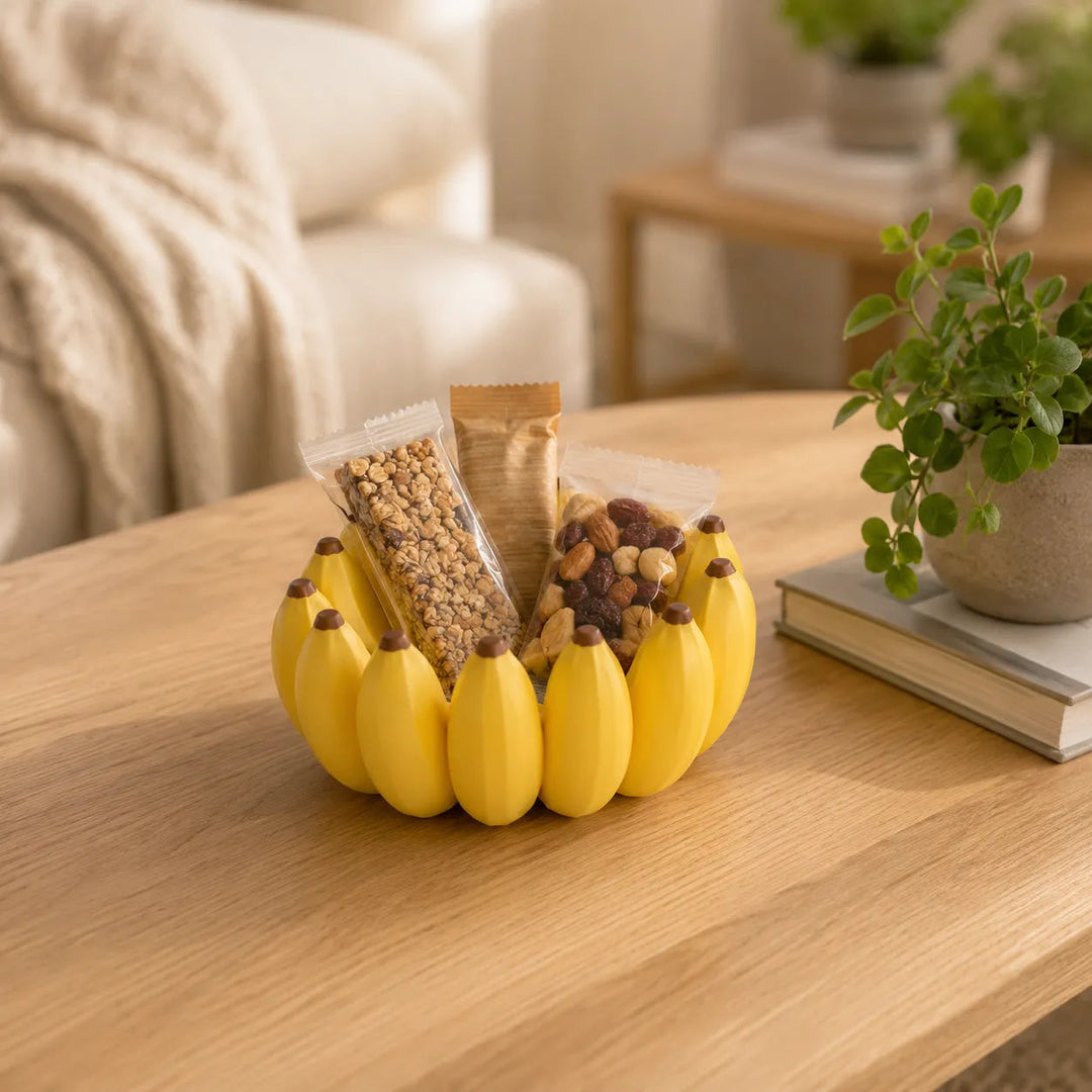 Frutera – Dekoracyjna Miska na Owoce w Kształcie Bananów na Blaty