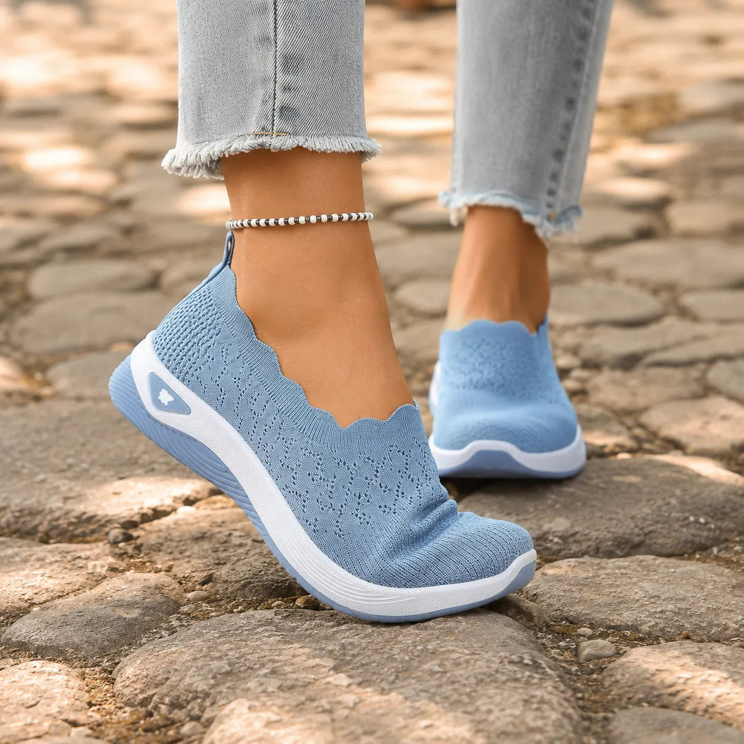 Wavella – Lekkie Buty Slip-On do Chodzenia dla Kobiet
