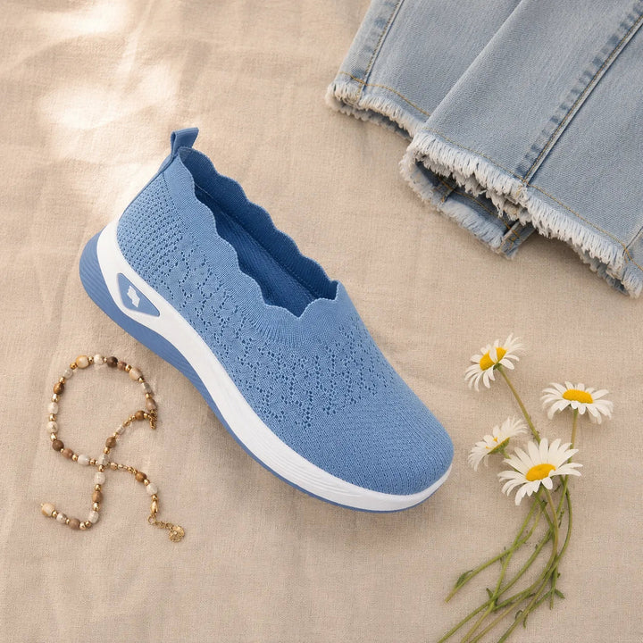 Wavella – Lekkie Buty Slip-On do Chodzenia dla Kobiet