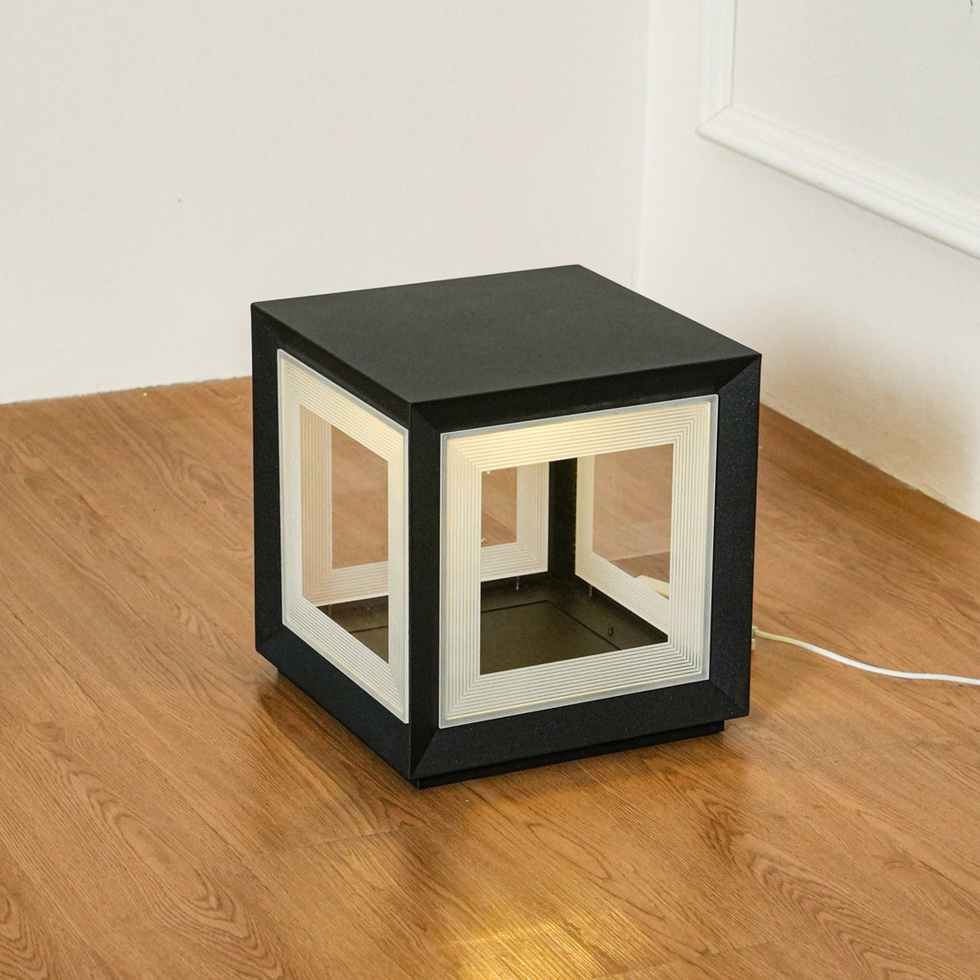 Lampa Słupowa Light Cube na Zewnątrz