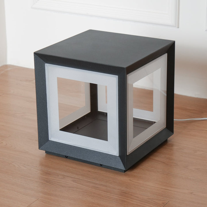 Lampa Słupowa Light Cube na Zewnątrz