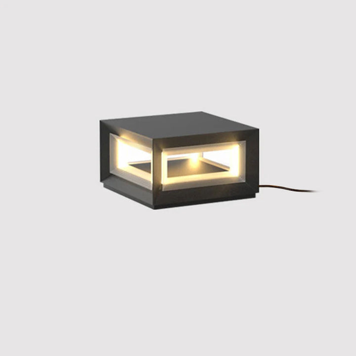 Lampa Słupowa Light Cube na Zewnątrz