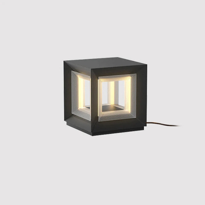Lampa Słupowa Light Cube na Zewnątrz