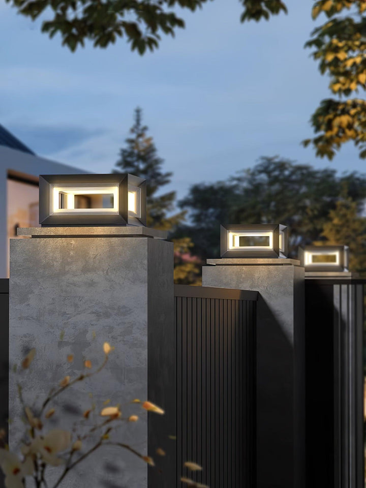 Lampa Słupowa Light Cube na Zewnątrz