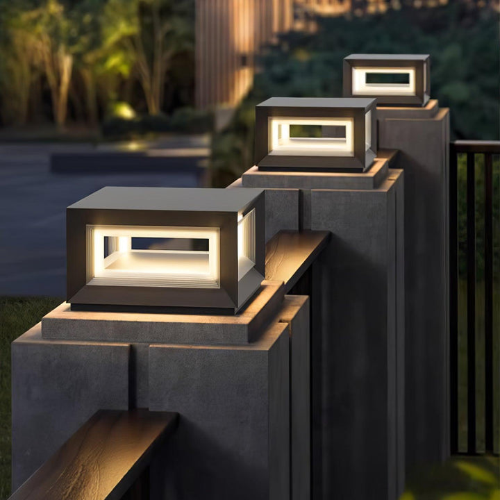 Lampa Słupowa Light Cube na Zewnątrz