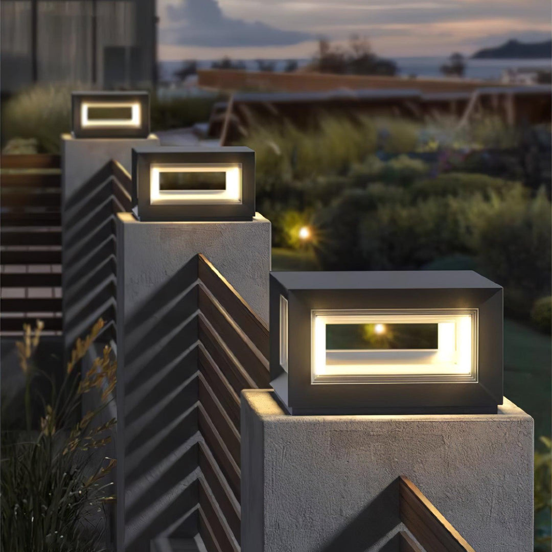 Lampa Słupowa Light Cube na Zewnątrz