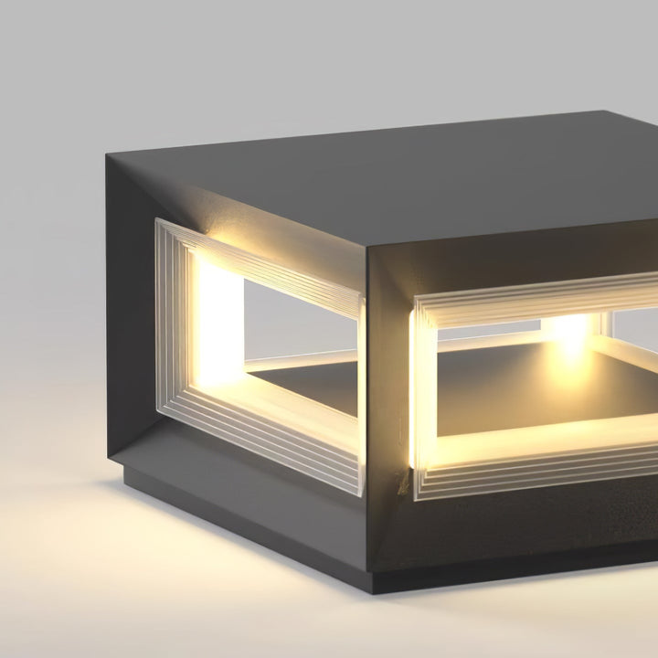 Lampa Słupowa Light Cube na Zewnątrz