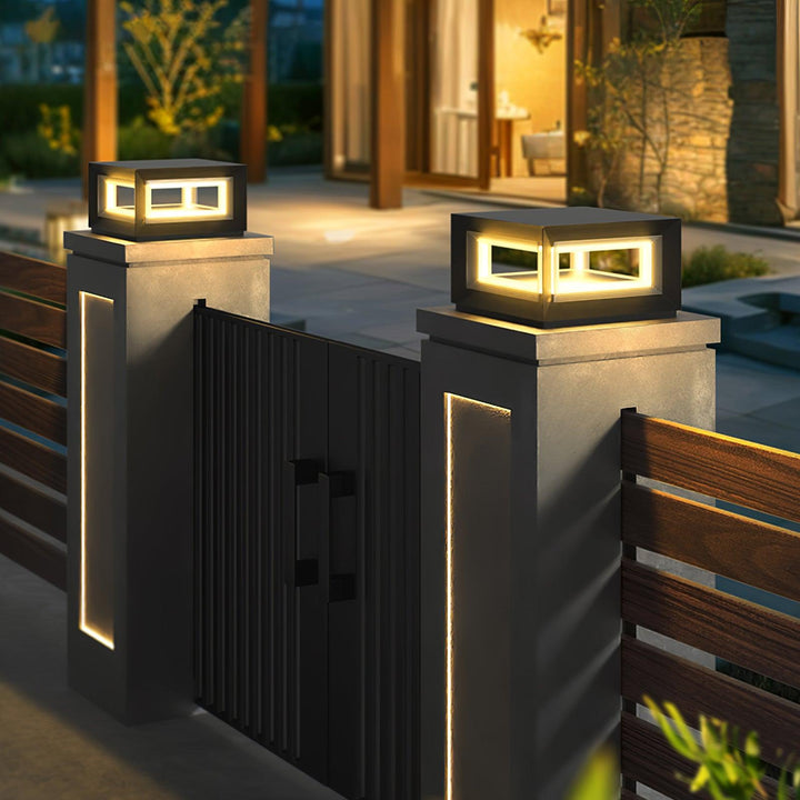 Lampa Słupowa Light Cube na Zewnątrz