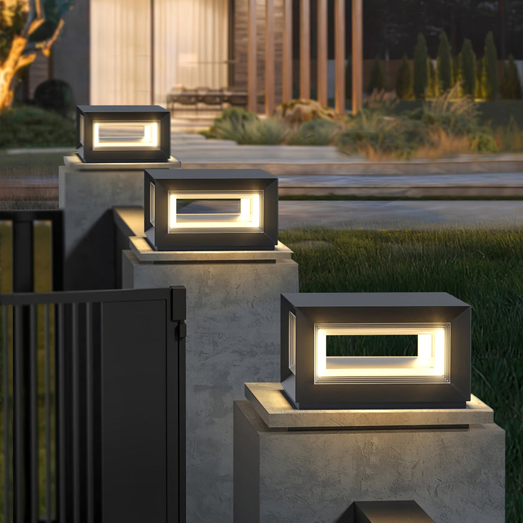 Lampa Słupowa Light Cube na Zewnątrz