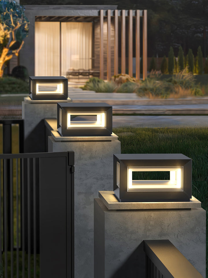 Lampa Słupowa Light Cube na Zewnątrz