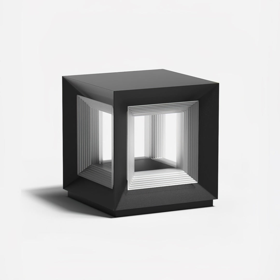Lampa Słupowa Light Cube na Zewnątrz