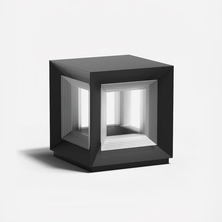 Lampa Słupowa Light Cube na Zewnątrz