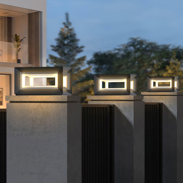 Lampa Słupowa Light Cube na Zewnątrz
