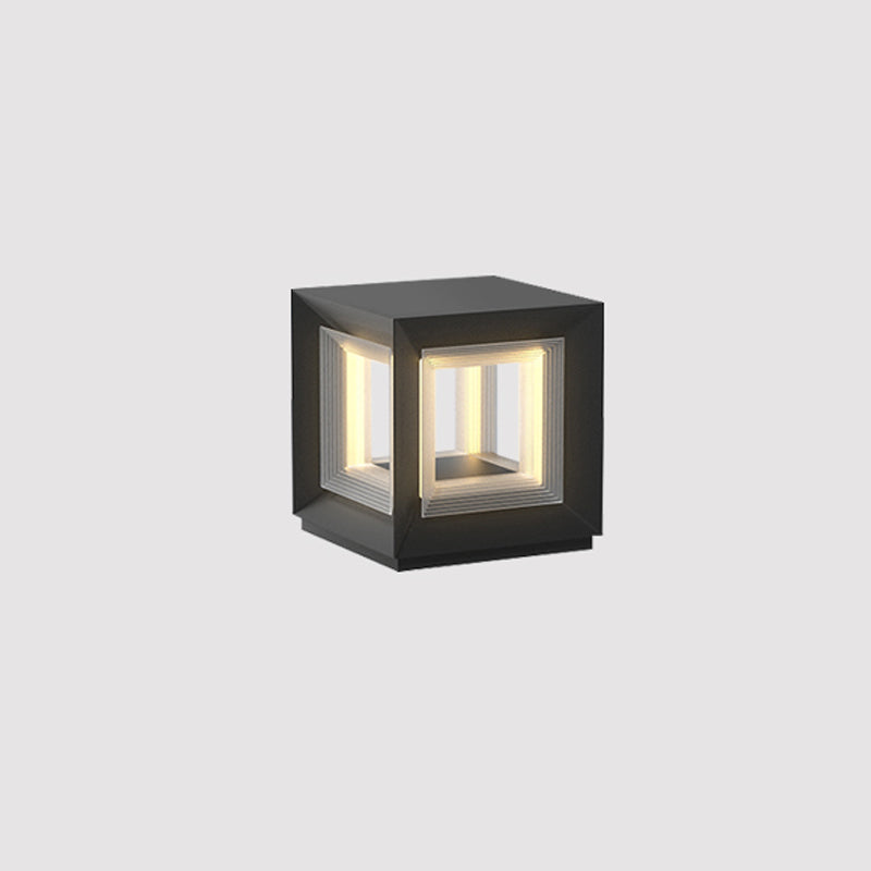 Lampa Słupowa Light Cube na Zewnątrz