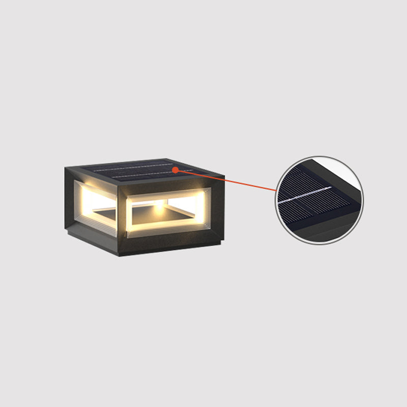 Lampa Słupowa Light Cube na Zewnątrz