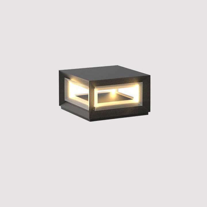 Lampa Słupowa Light Cube na Zewnątrz