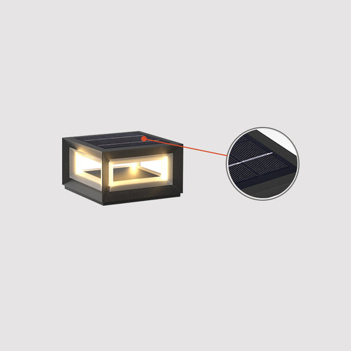 Lampa Słupowa Light Cube na Zewnątrz