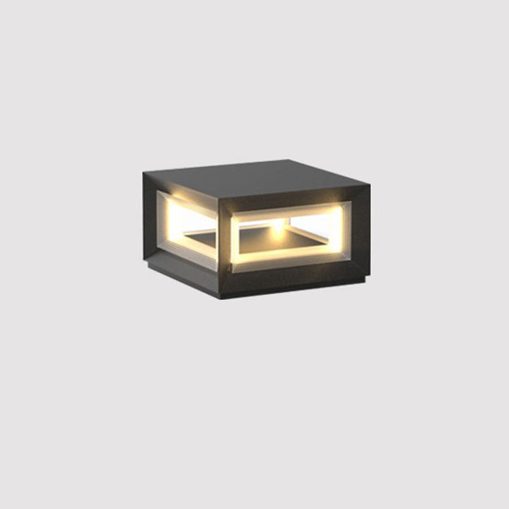 Lampa Słupowa Light Cube na Zewnątrz