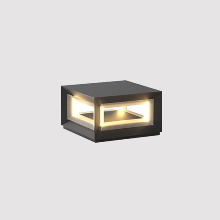 Lampa Słupowa Light Cube na Zewnątrz